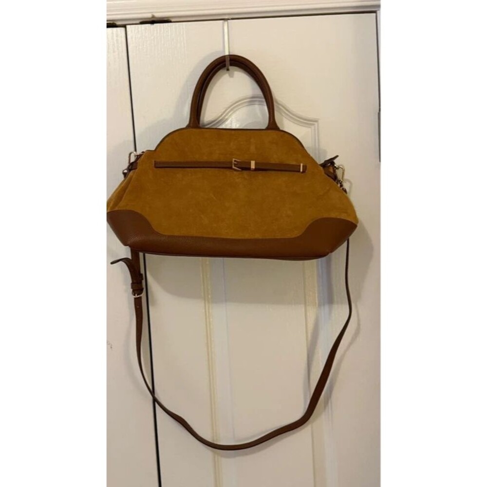 A new day suede purse handbag